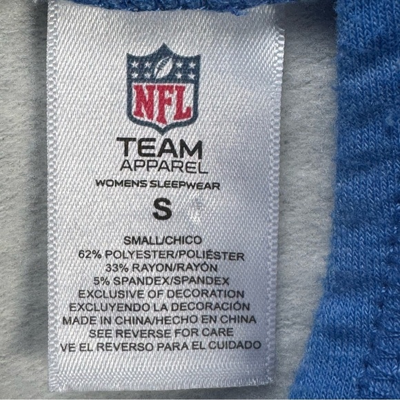 NFL Blue and Gray Lions Hoodie Sweatshirt - Picture 2 of 2